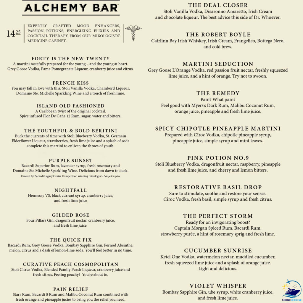 alchemy bar carnival menu 2025
carnival alchemy bar menu 2025
carnival cruise alchemy bar menu 2025
alchemy bar carnival menu prices 2025
alchemy bar menu carnival 2025