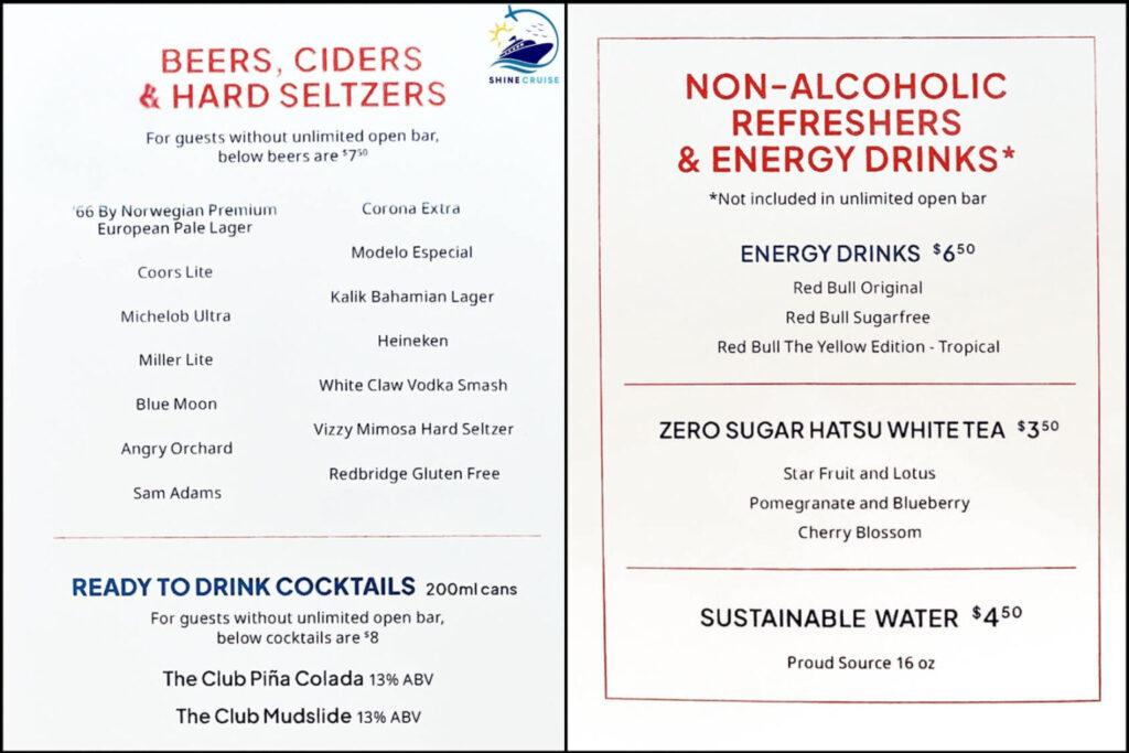 ncl drink menu 2025 norwegian cruise drink menu norwegian cruise drink prices norwegian cruise line drink menu norwegian cruise line drink prices ncl drink prices