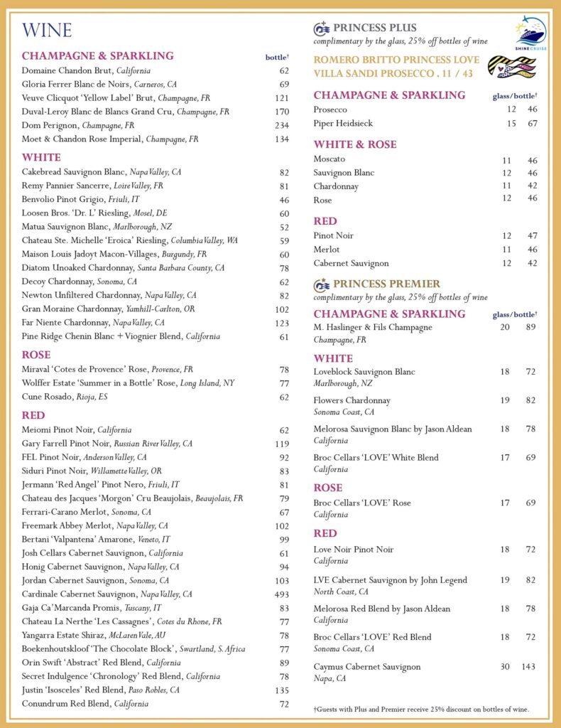 princess cruises drinks menu 2025 prices
princess cruise drink menu
princess cruises drink menu
princess cruise drinks menu
princess drinks prices 2025
princess cruise drinks prices
princess drink packages
princess cruise bar menu 2025