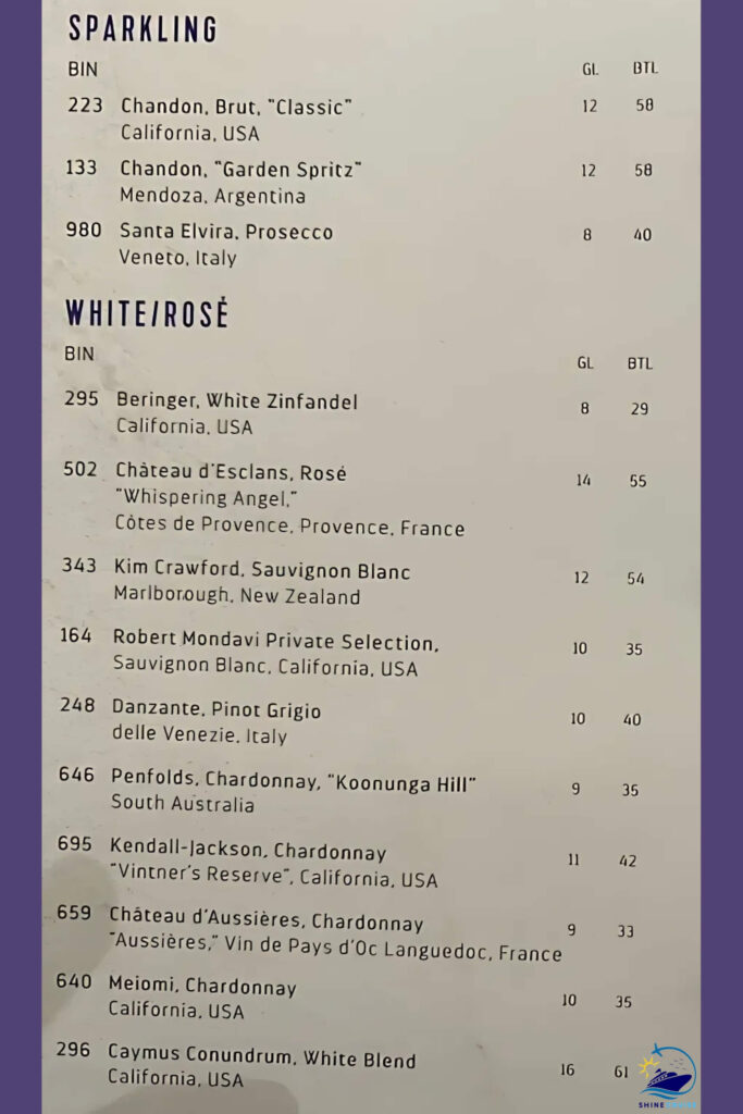 Royal caribbean Drink Prices 2025
Royal Caribbean bar prices
Royal Caribbean drink menu 2025
Royal Caribbean bar menus