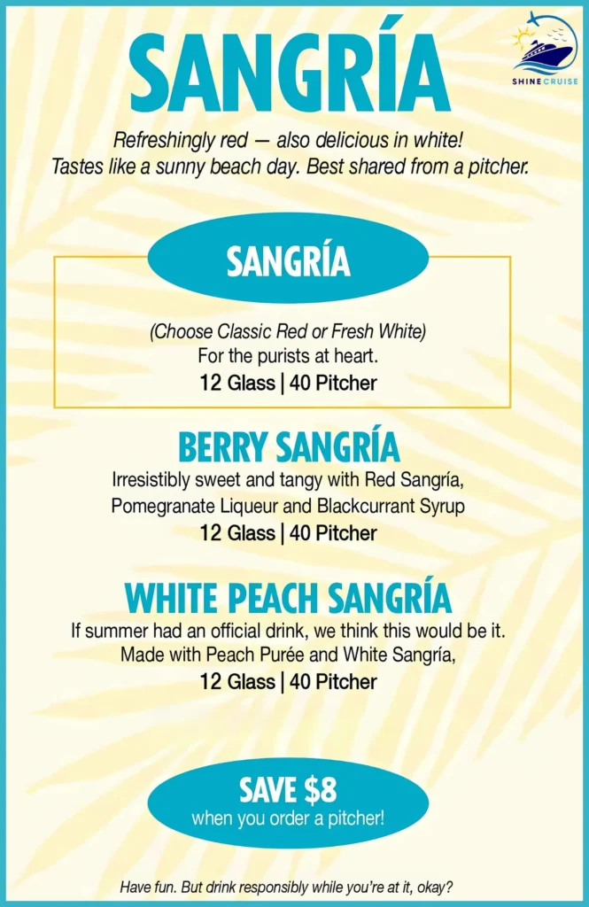 carnival cruise drink prices 2025
carnival drink menu 2025