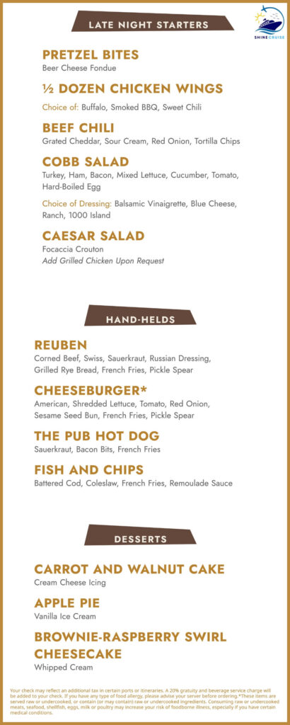 ncl the local menu 2025
ncl local bar and grill menu
The local bar ncl menu
the local bar menu
NCL the local bar and grill menu
the local bar and grill ncl menu
Norwegian cruise local bar & grill menu
Norwegian the local bar & grill menu