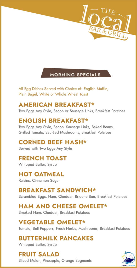 ncl the local menu 2025
ncl local bar and grill menu
The local bar ncl menu
the local bar menu
NCL the local bar and grill menu
the local bar and grill ncl menu
Norwegian cruise local bar & grill menu
Norwegian the local bar & grill menu
