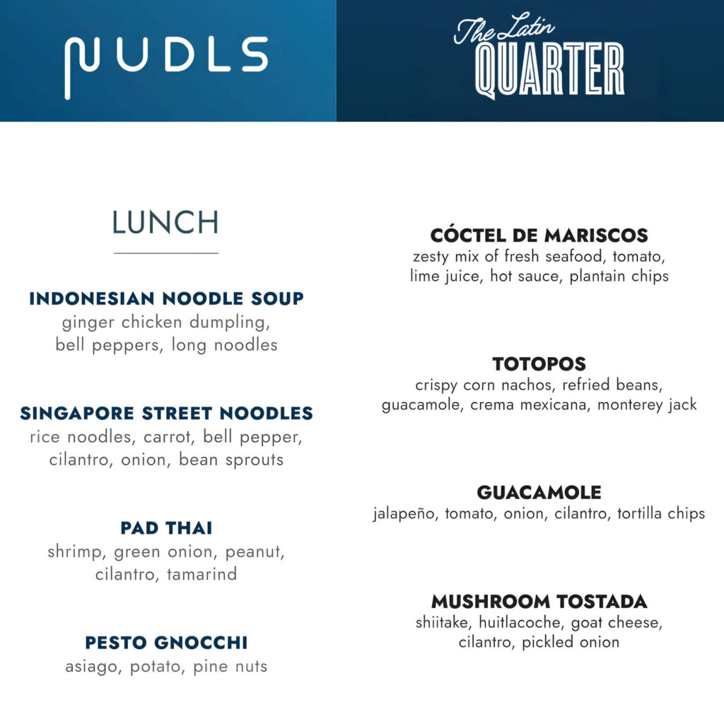 Indulge Food Hall NCL menu
NCL Indulge Food Hall menu
Indulge Food Hall NCL lunch menu
Indulge food hall norwegian menu
Norwegian indulge food hall menu
Indulge food hall ncl reviews