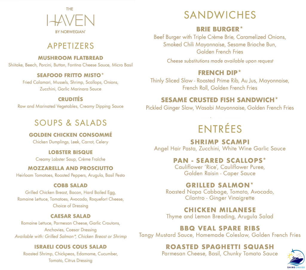 NCL Aqua Haven Restaurant Menus
ncl aqua restaurants menu
norwegian aqua restaurants menu
norwegian aqua complimentary dining
ncl aqua complimentary dining
ncl aqua menus