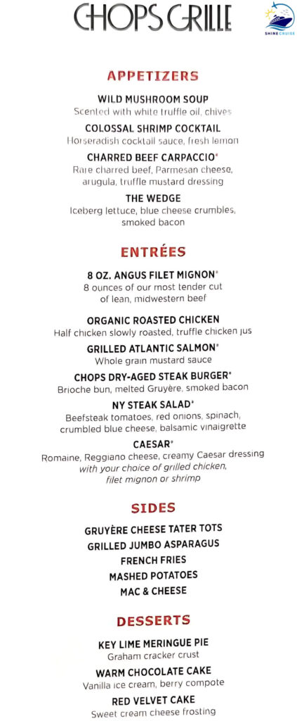star of the seas dining options
star of the seas dining venues
Star of the seas dining menu
Specialty restaurants on Star of the Seas
Royal Caribbean Star of the Seas Restaurants Menu
star of the seas specialty dining
star of the seas specialty restaurants