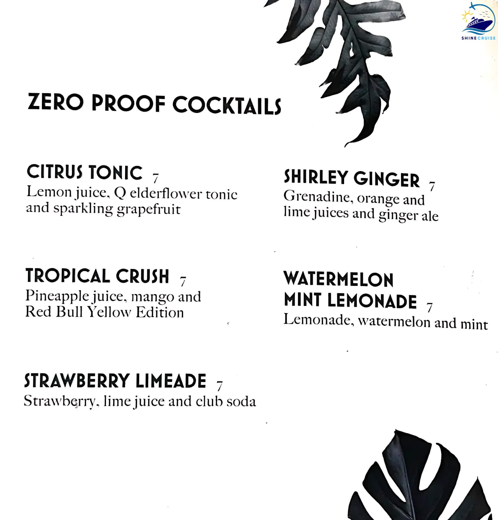 Royal Caribbean drinks price 2025