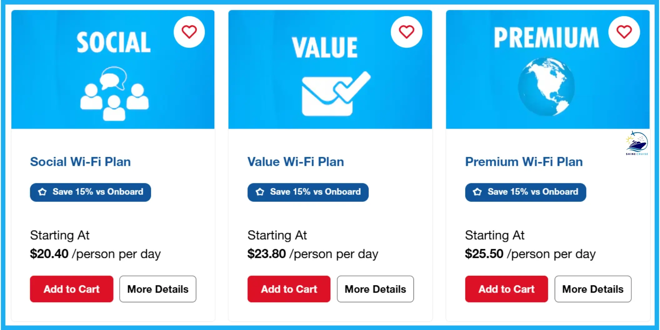 Carnival Cruise WiFi Packages