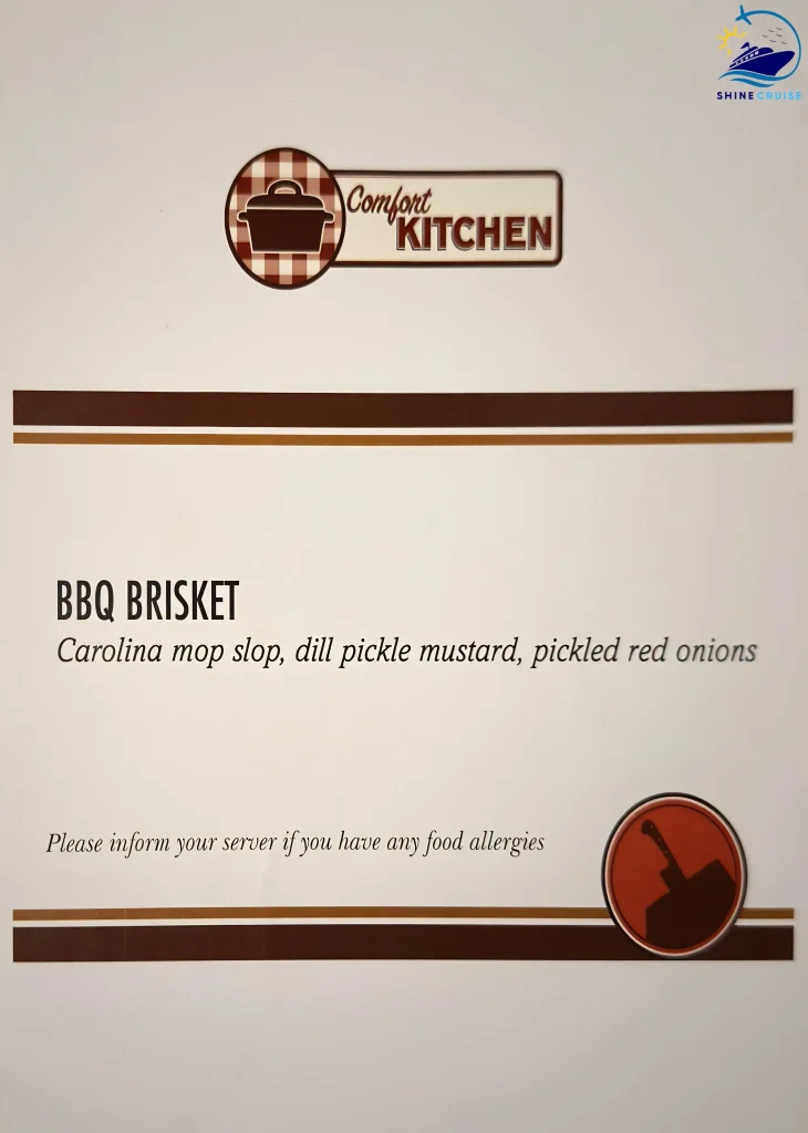 Carnival Cruise Lunch Buffet Menu 15