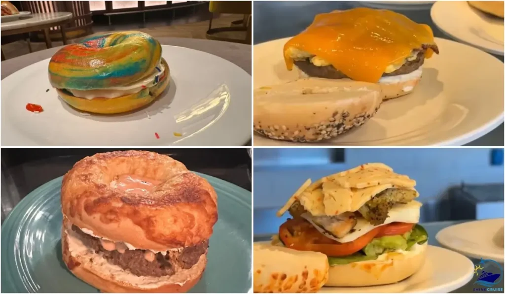 carnival cruise bagels at sea menu