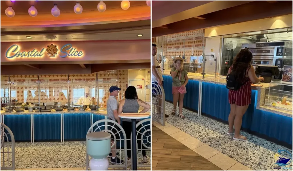 Coastal Slice Carnival Menu