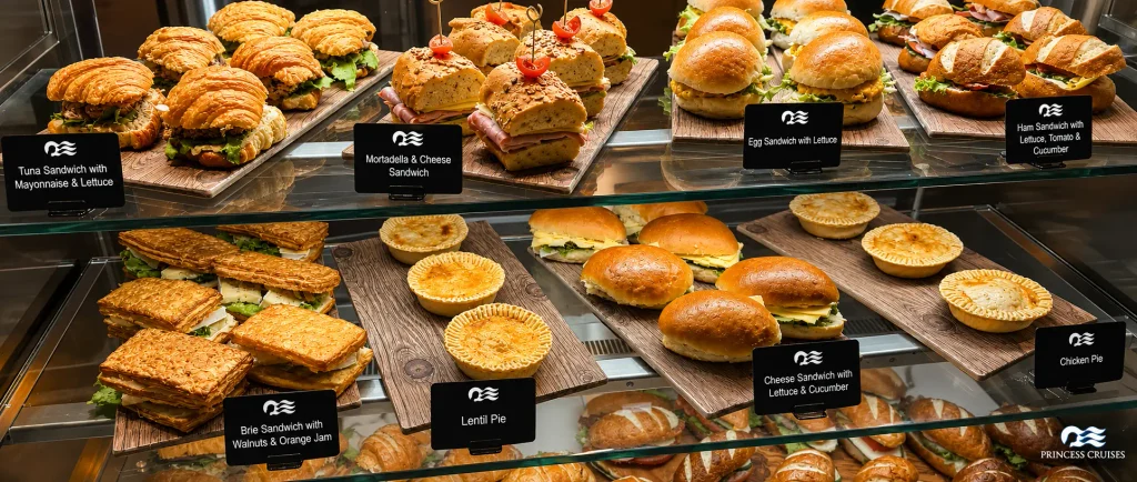 Princess International Cafe food menu 4