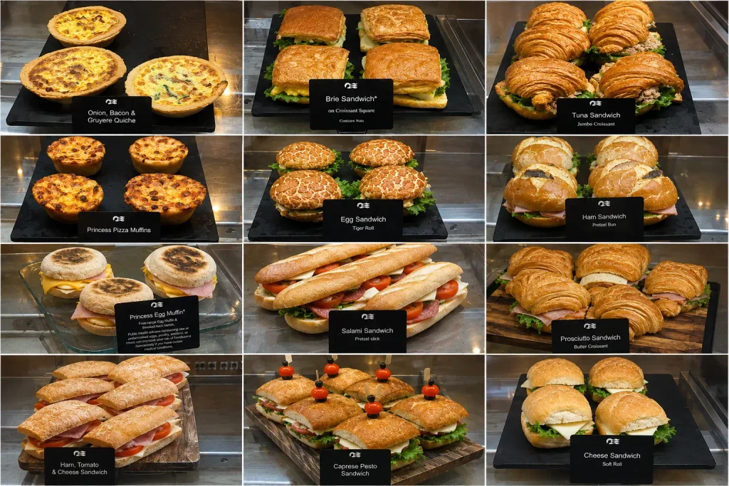 Princess International Cafe food menu 7