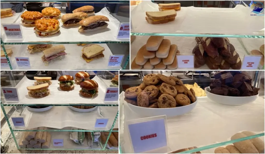 Beach Buns Carnival menu