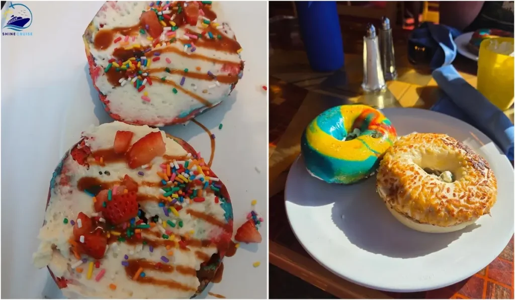 Carnival bagel menu
carnival bagel at sea