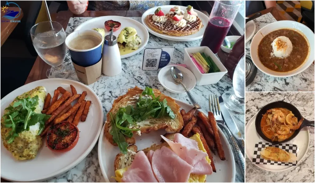 emeril's bistro at sea menu