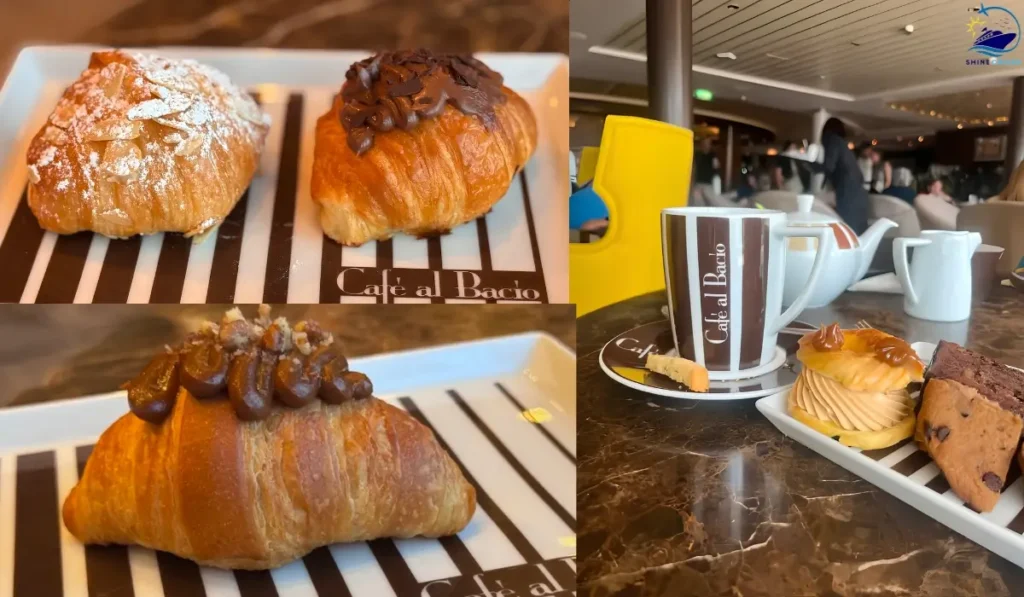 celebrity cruises cafe al bacio menu
