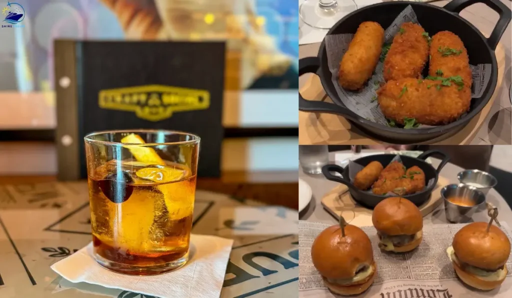 Celebrity Cruises Craft Social Bar menus
