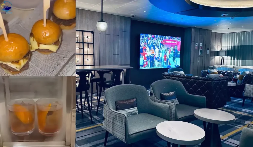 Celebrity Cruises Craft Social Bar food