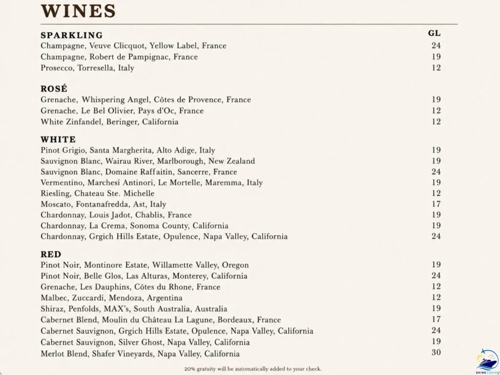 The Craft Social Bar Menu 3