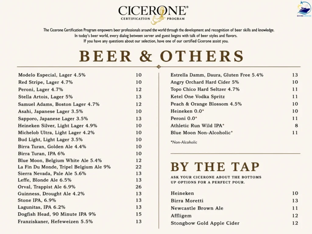 The Craft Social Bar Menu 4