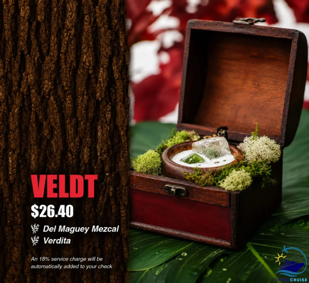 Celebrity Eden Menu 8