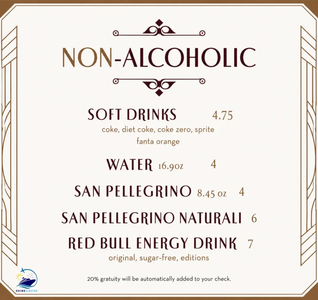 The Ensemble Loungeย Menu 2