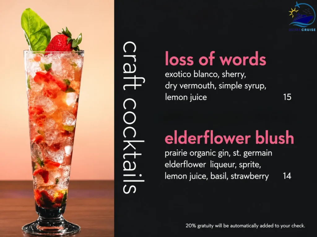 Celebrity Cruises Drink Price