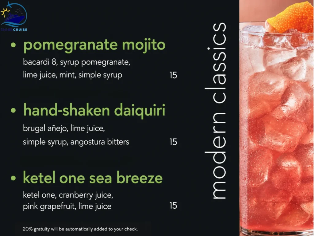 Celebrity Drink Prices