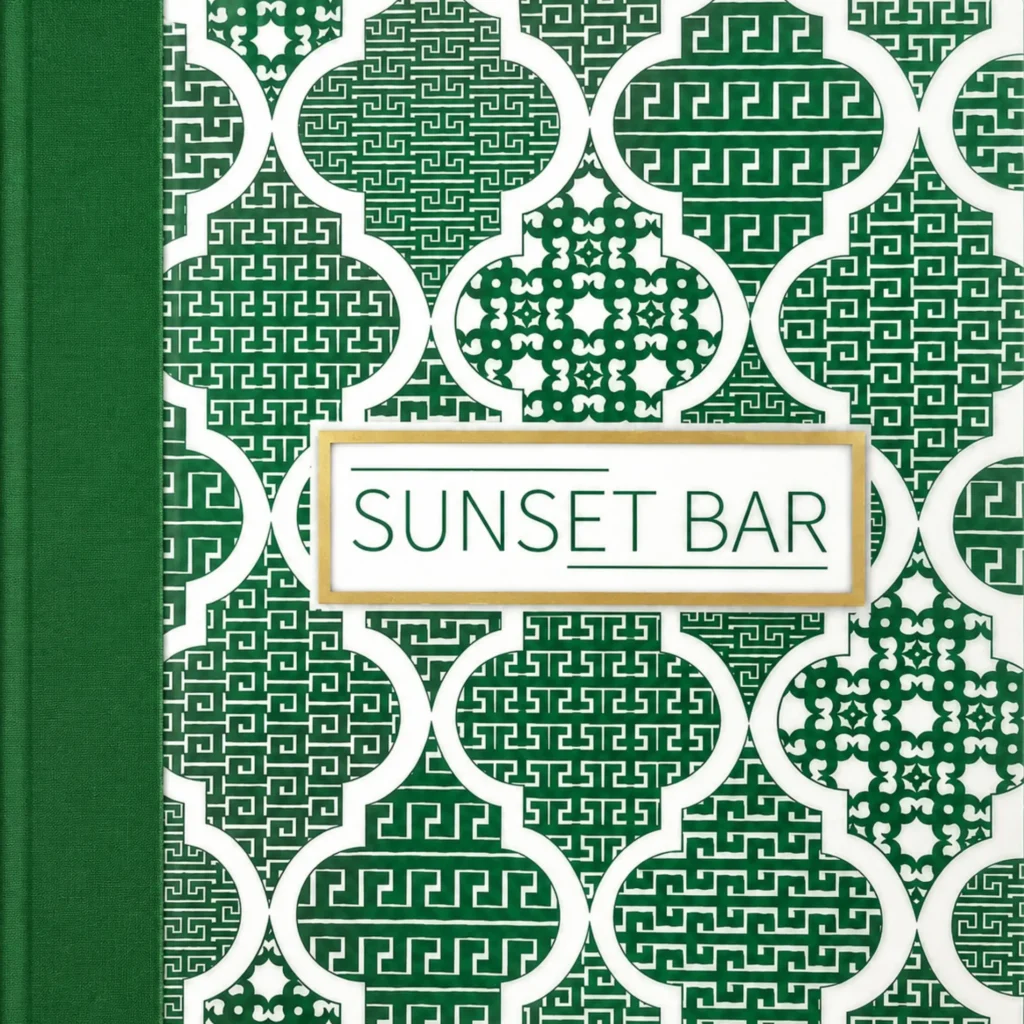 The Sunset Bar Menu 1