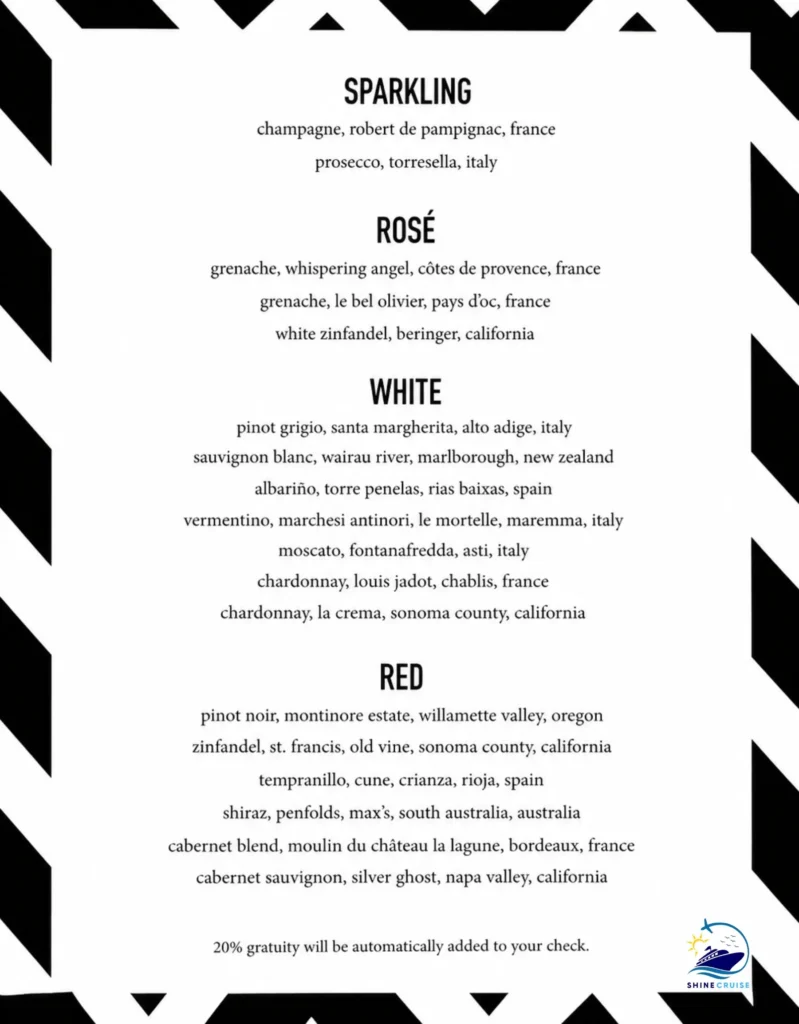 The Retreat Loungeย Menu 1