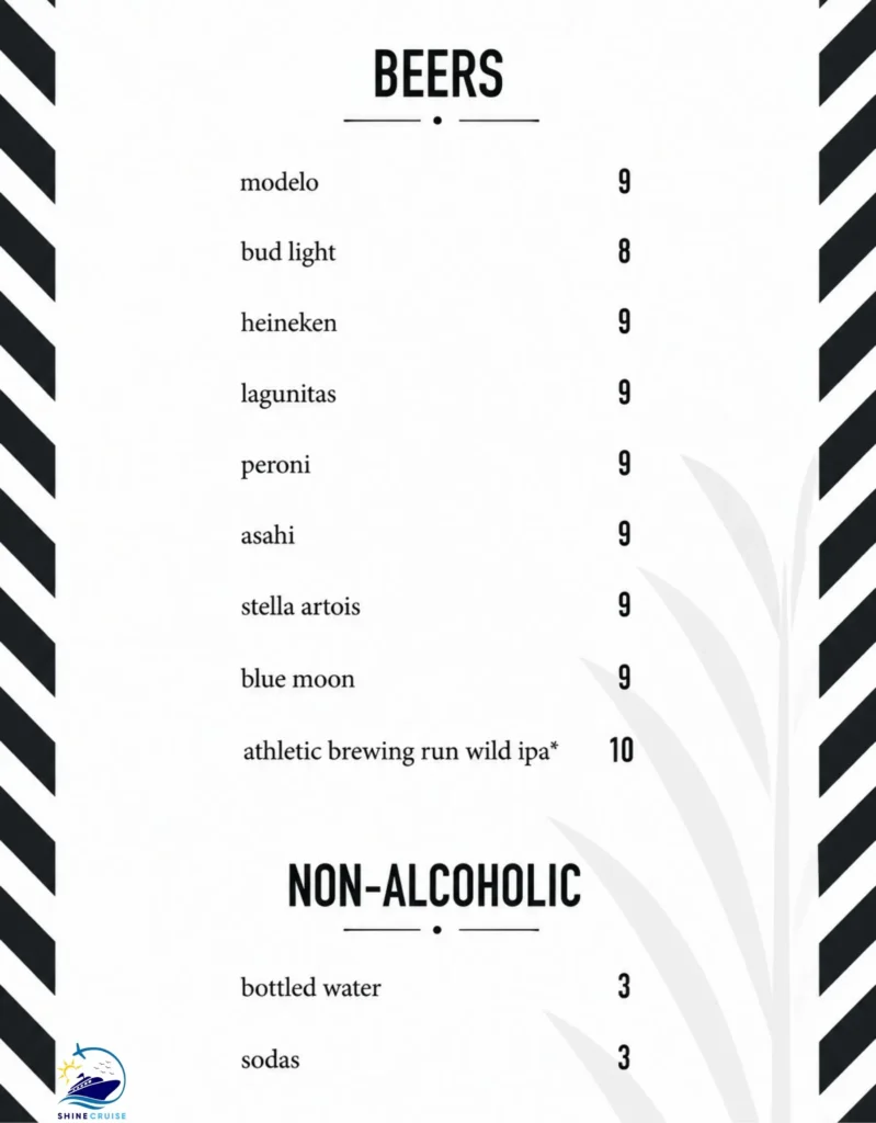 The Retreat Loungeย Menu 3