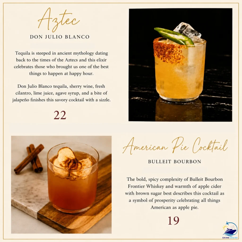 The World Class Bar Menu 3